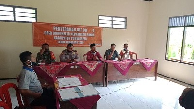 Penyaluran BLT DD Tahun 2020 di Desa Dukuhrejo