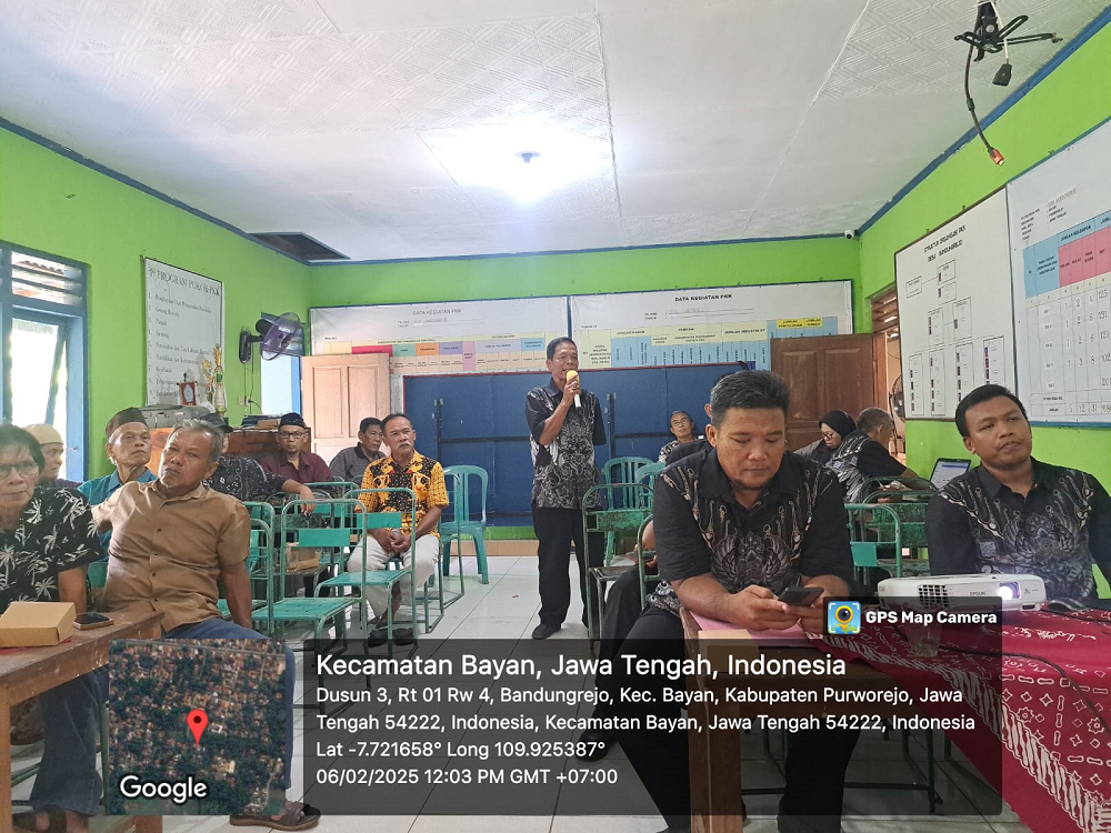 Musyawarah Desa Khusus (Musdesus) Desa Bandungrejo