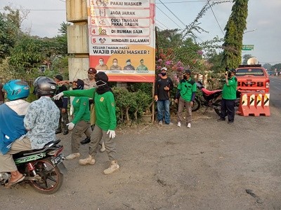 TANPA MASKER TIDAK BOLEH MASUK PASAR  