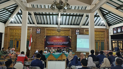 Rapat Pleno DPSHP Pemilihan Serentak 2024