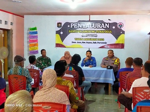 Penyaluran BLT DD Tahun 2023 di Desa Jono 