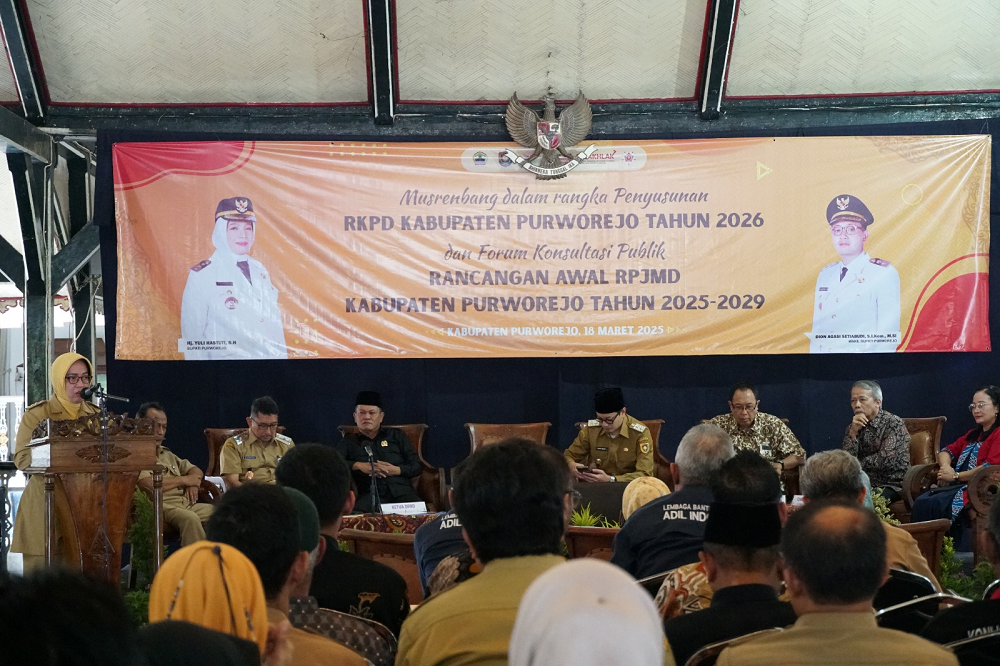 Kecamatan Bayan Menghadiri Musrenbang Kabupaten dalam Rangka Penyusunan RKPD Kabupaten Purworejo Tahun 2025