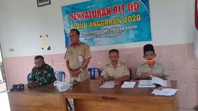 PENYALURAN BLT DD DESA POGUNGREJO TAHUN 2020