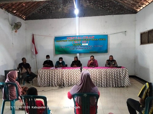 Penyaluran Bantuan Langsung Tunai Dana Desa  