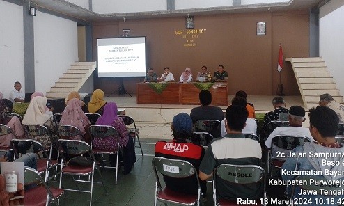 Pembentukan Panitia Pengisian BPD Desa Besole