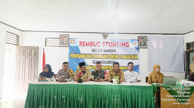 Rembug Stunting Desa Banjarejo