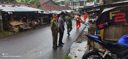 MONITORING PENYEMPROTAN DI PASAR KRANDEGAN