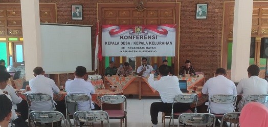 Konferensi Kades/Kalur se-Kecamatan Bayan  bulan Oktober 2023