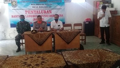 PENCAIRAN BLT DD DESA BANJAREJO TAHUN 2020