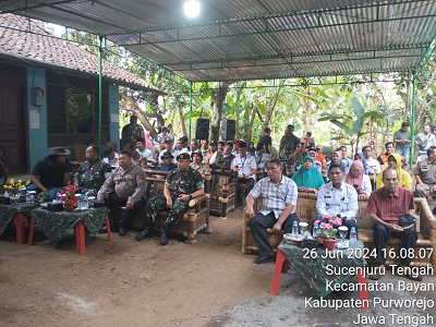 Penutupan Karya Bakti Satkorwil Kodim 0708 Purworejo