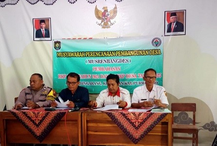 Musyawarah Pembahasan RKPDes di Desa Jatingarang