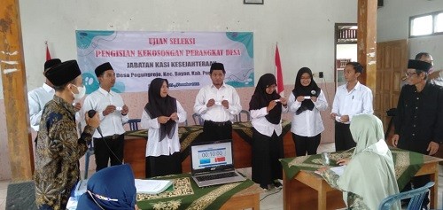 Seleksi Pengisian Perangkat Desa Pogungrejo