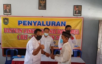 Penyaluran BLT DD Tahun 2021 di Desa Grantung