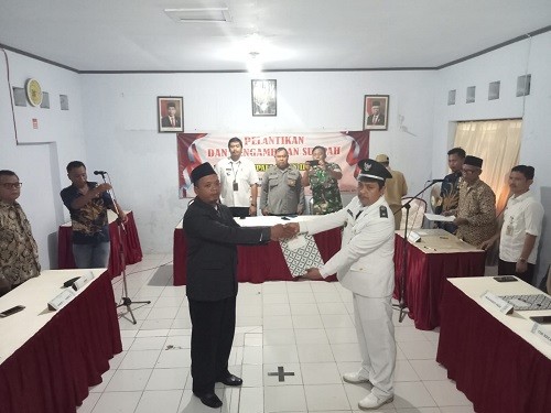 Pelantikan Kadus II di Desa Jatingarang