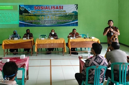 Sosialisasi DIP4T di Desa Bandungrejo