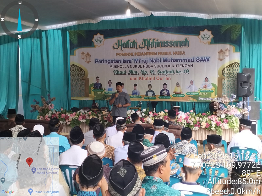 Haflah Akhirussanah Pondok Pesantren Nurul Huda Sucenjurutengah