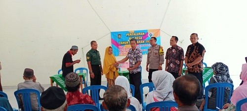 Penyaluran BLT DD bulan Juni Tahun 2023 di Desa Bandungkidul