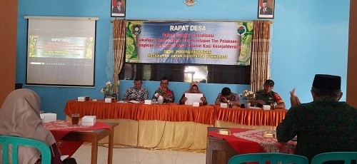 Sosialisasi Pengisian Perangkat Desa Pogungkalangan