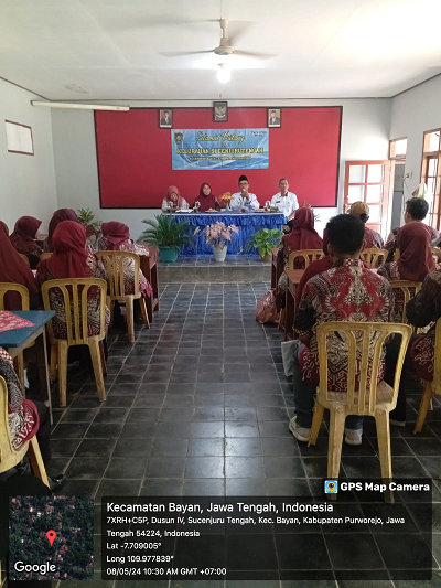 Giat PKK di Kelurahan Sucenjurutengah