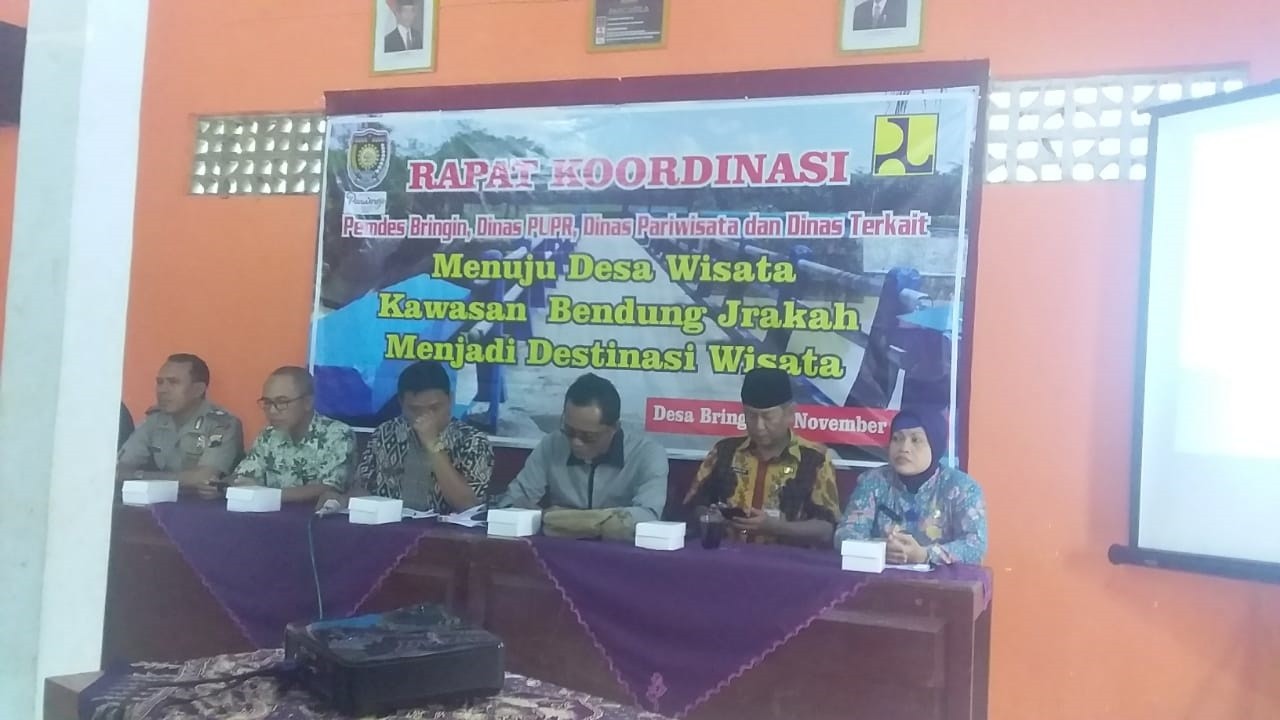 RAKOR MENUJU DESA WISATA KAWASAN BENDUNG JRAKAH