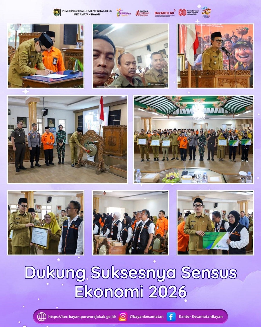 Dukung Suksesnya Sensus Ekonomi 2026