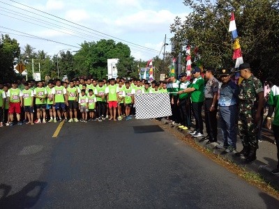 LOMBA ATLETIK LARI 10 K GALA DESA KABUPATEN PURWOREJO