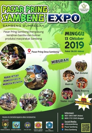 PERSIAPAN LAUNCHING PASAR PRING DESA SAMBENG