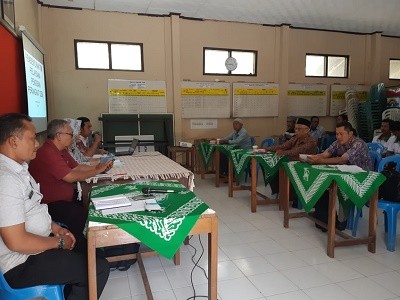 Sosialisasi dan pembentukan tim pelaksana pengisian perangkat desa di Desa Bandungkidul