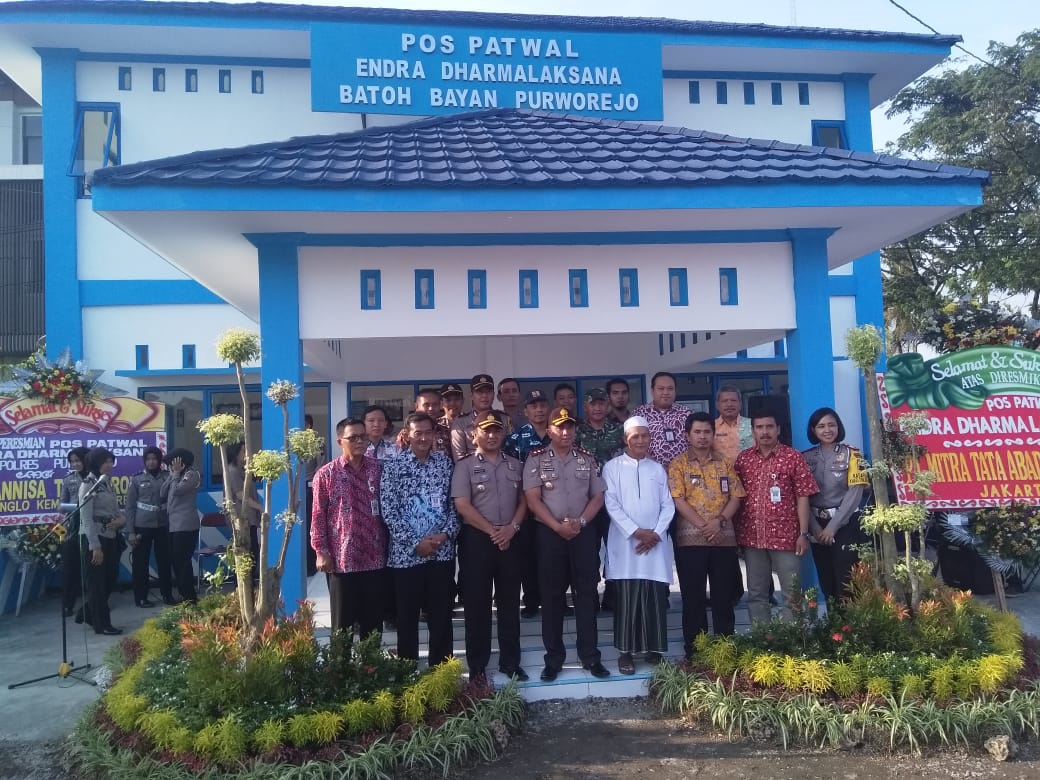 PERESMIAN GEDUNG/POS PATWAL \"ENDRA DHARMALAKSANA\"