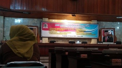 RAPAT PARIPURNA DPRD KAB. PURWOREJO 