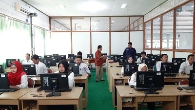 Ujian Komputer dalam rangka Pengisian Perangkat Desa Bandungkidul